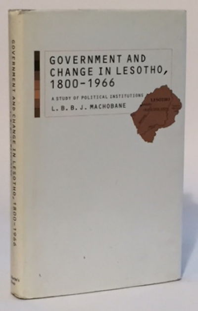 Image for Government and Change in Lesotho, 1800-1966: A Study of Political Institutions