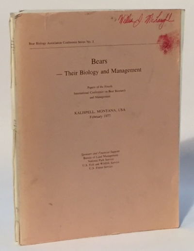 Image for Bears--Their Biology and Management Vol. 3