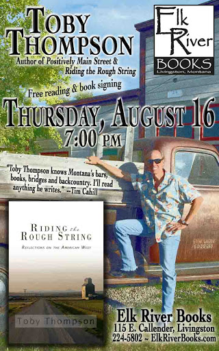Image for Toby Thompson "Riding the Rough String" Poster, 16 August 2012
