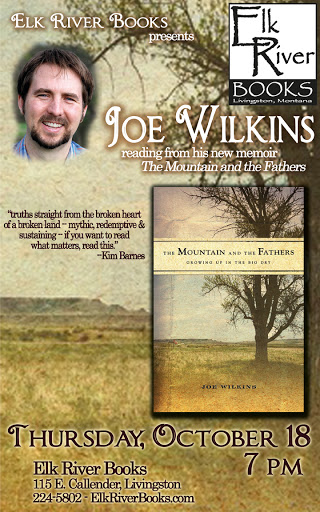Image for Joe Wilkins Poster, 18 October 2012