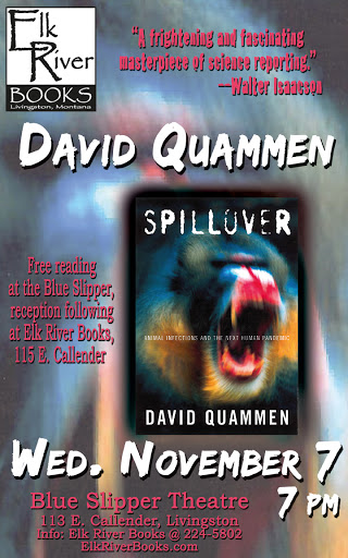 Image for David Quammen Poster, 07 November 2012
