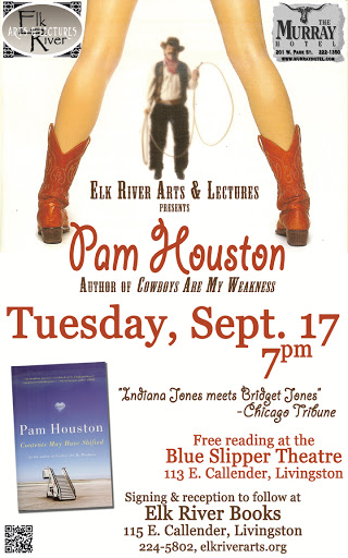Image for Pam Houston Poster, 17 September 2013