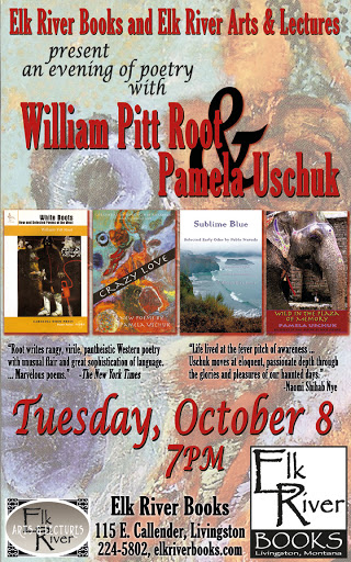 Image for William Pitt Root and Pamela Uschuk Poster, 08 October 2013