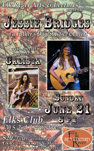 Image for Jessie Bridges wsg Calista Concert Poster, 21 June 2015