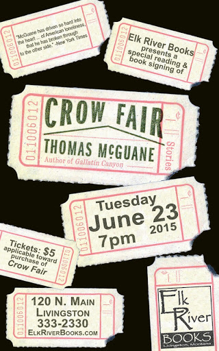 Image for Thomas McGuane Poster, 23 June 2015