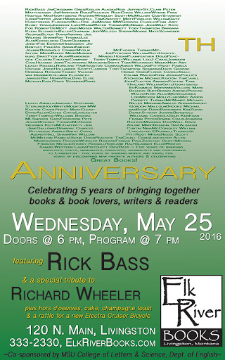 Image for Elk River Books 5th Anniversary Poster, 25 May 2016