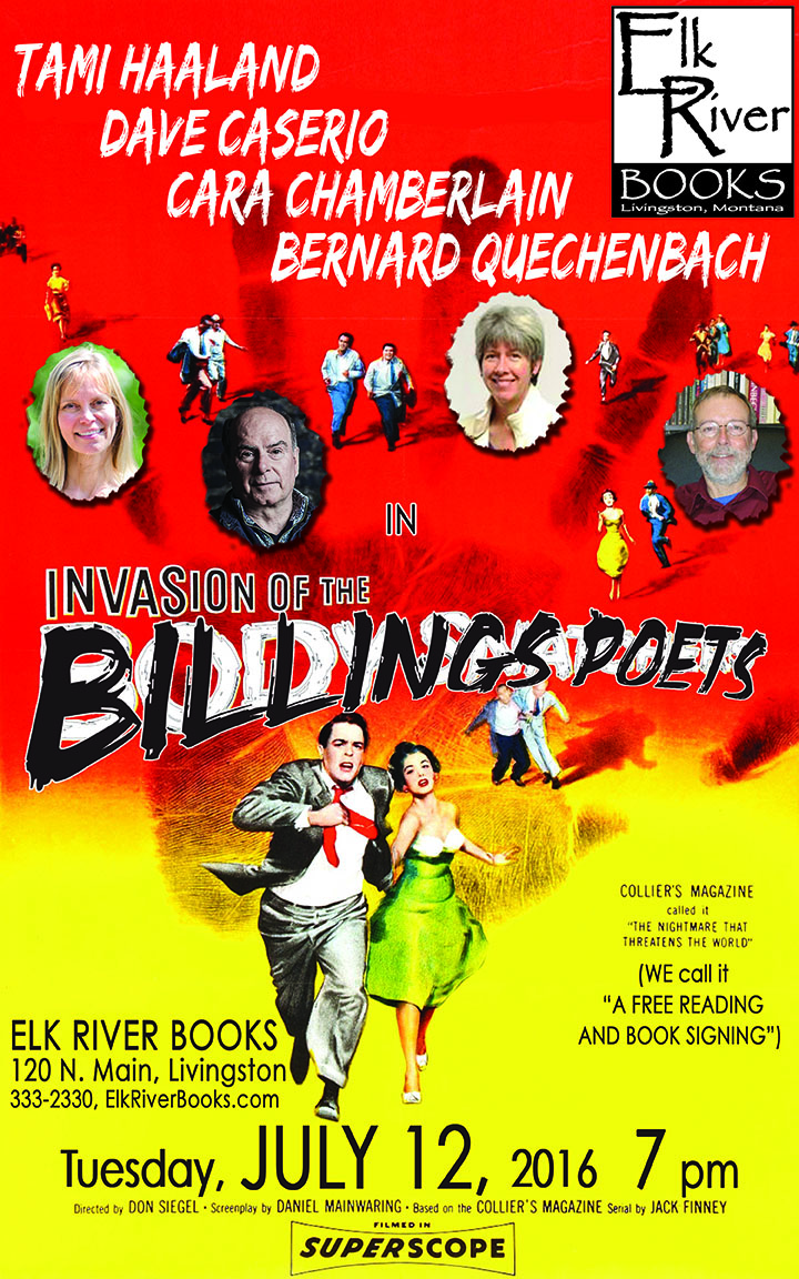 Image for Invasion of the Billings Poets Poster, 12 July 2016