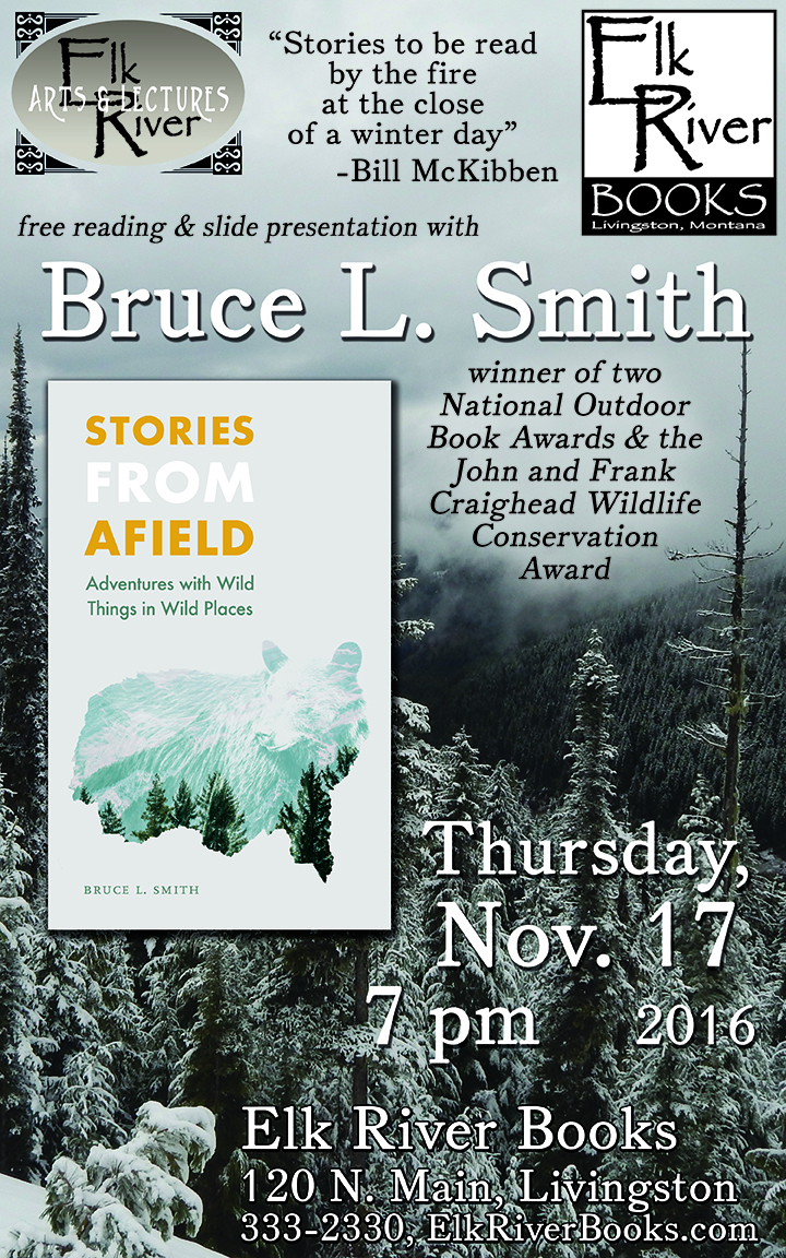 Image for Bruce L. Smith "Stories From Afield" Poster, 17 November 2016