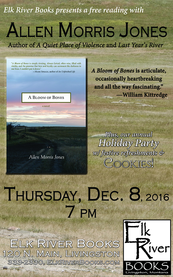 Image for Allen M. Jones "A Bloom of Bones" Poster, 08 December 2016