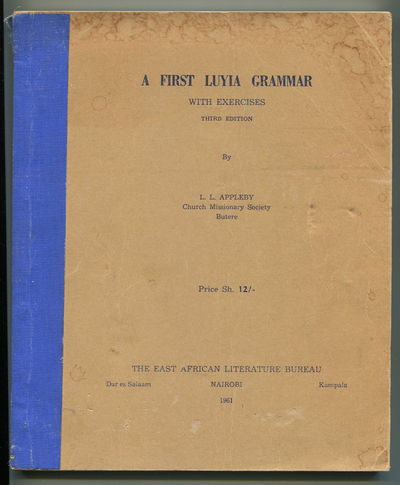 Image for A First Luyia Grammar with Excercises